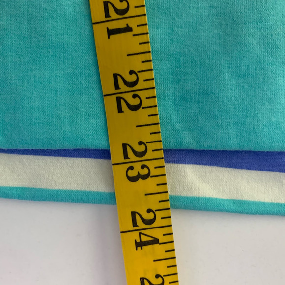 WILDFOX Striped Boxy Pullover Crewneck Long Sleeve Lounge Sweatshirt Top - Picture 15 of 15